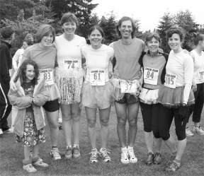 The Fairy Trail Princesses won the prize for best costume during 11th Chum Run last Sunday.