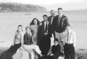 Celeste Mergens and her husband