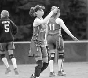 After a Christie Robinson strikeout early in the game