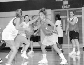 With her mind already intense and ready for the coming season