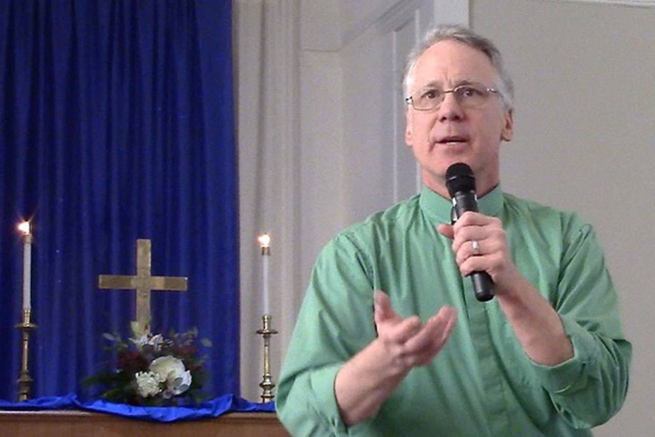 Contributed photo                                The Rev. Michael Dowd will speak in Freeland this week. He’s a national speaker, TedX presenter, talk show host, author, retired UCC pastor, and ecotheologian.
