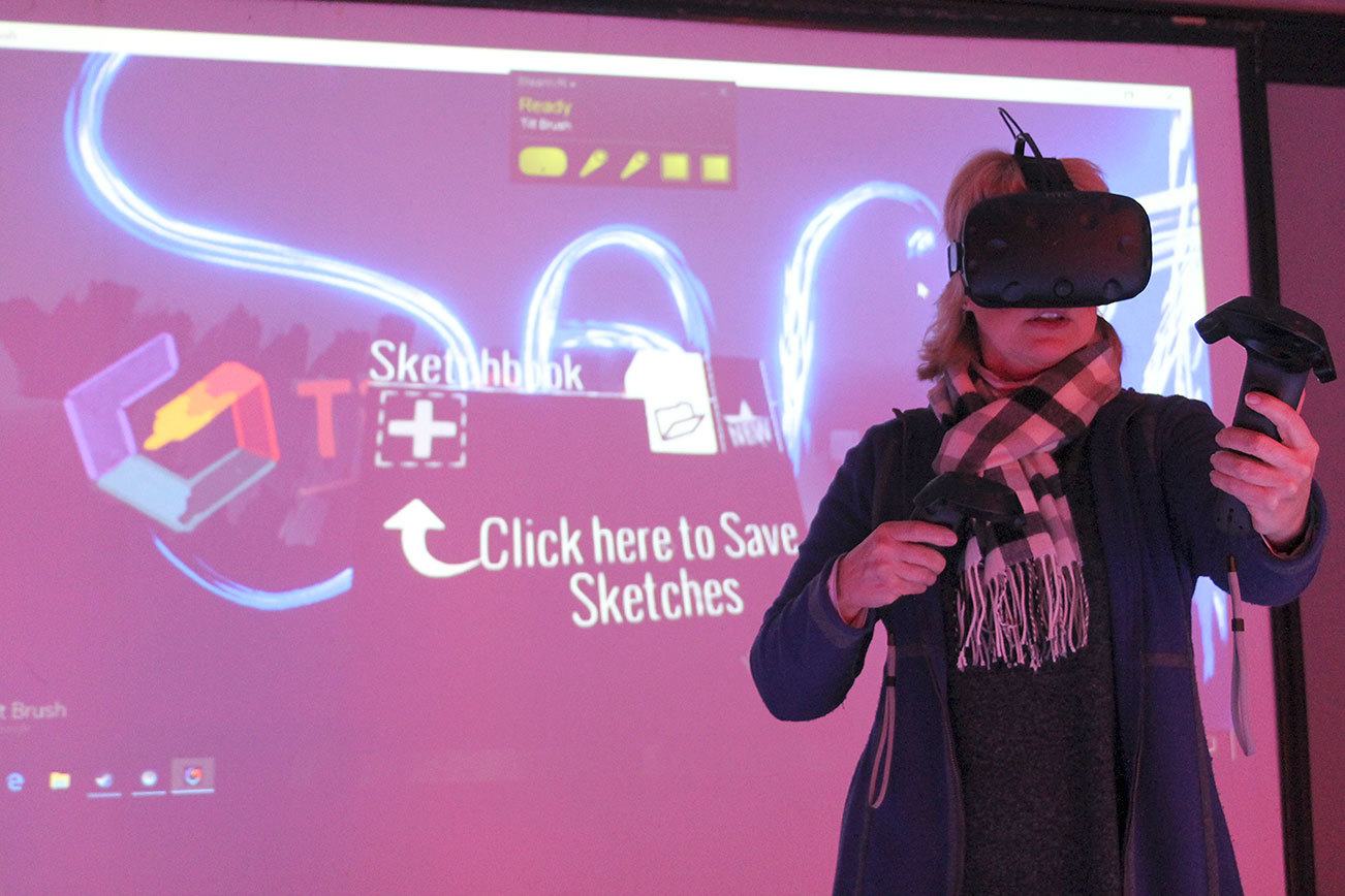 Virtual reality gets real in Clinton, Langley