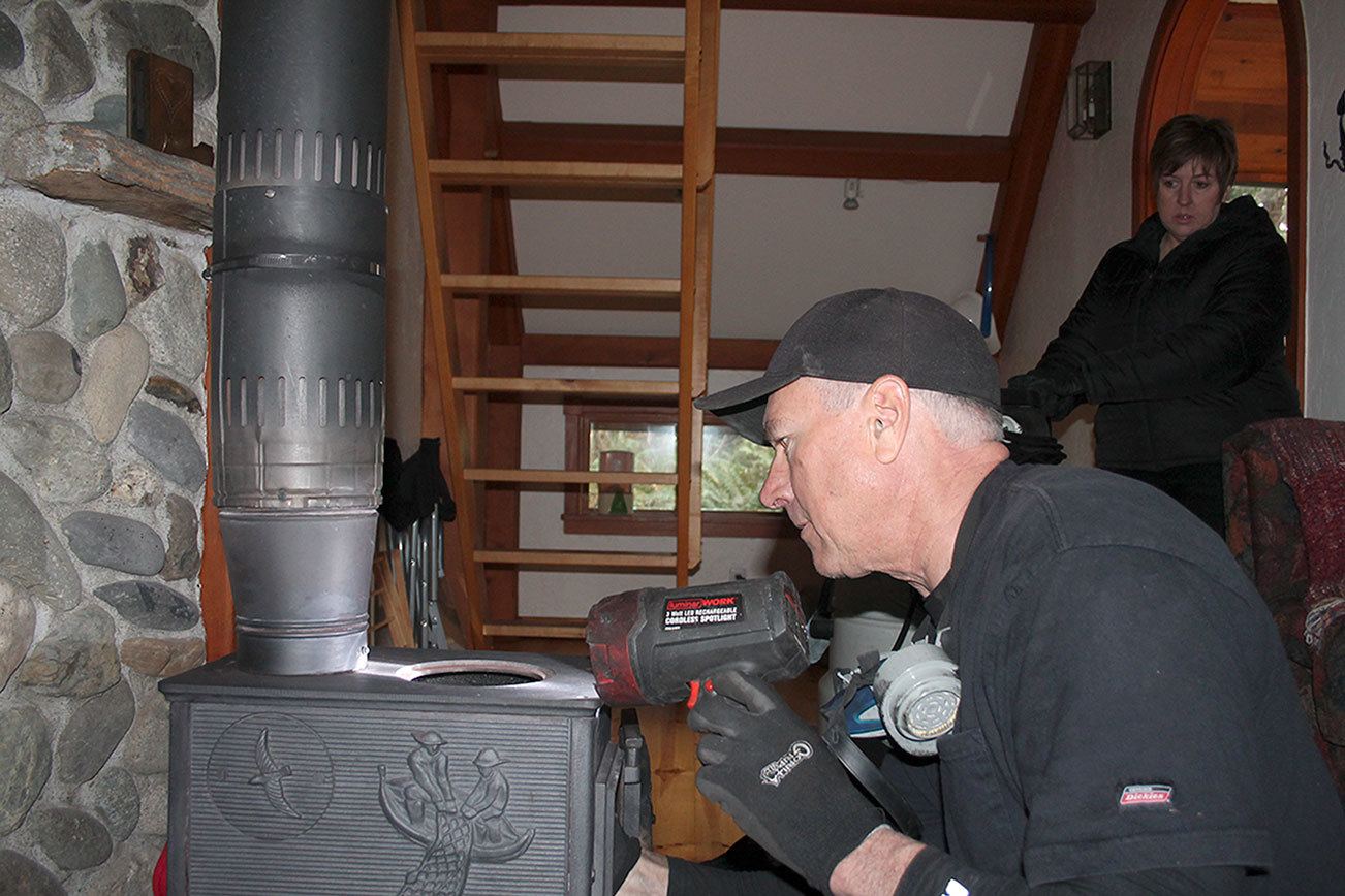 Chimney sweep biz alive, well on South Whidbey