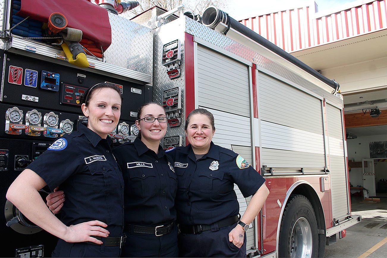 The women of South Whidbey Fire/EMS: changing perceptions one fire at a time