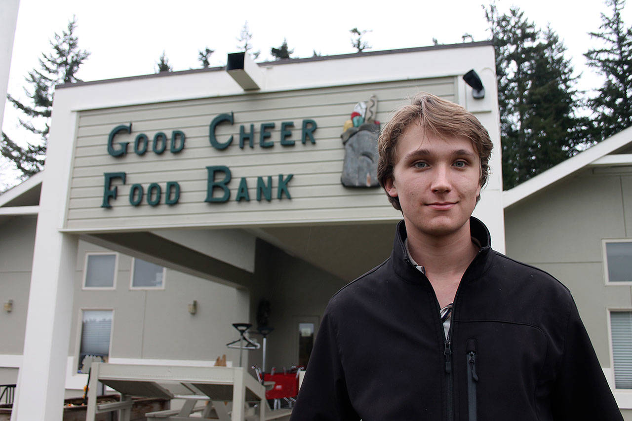 Kyle Jensen / The Record — Janoah Spratt, 16, was recently elected to the Good Cheer Board of Directors. He’s the organization’s youngest ever board member, but has already raised somewhere around $50,000 for Good Cheer, according to Executive Director Kathy McCabe.