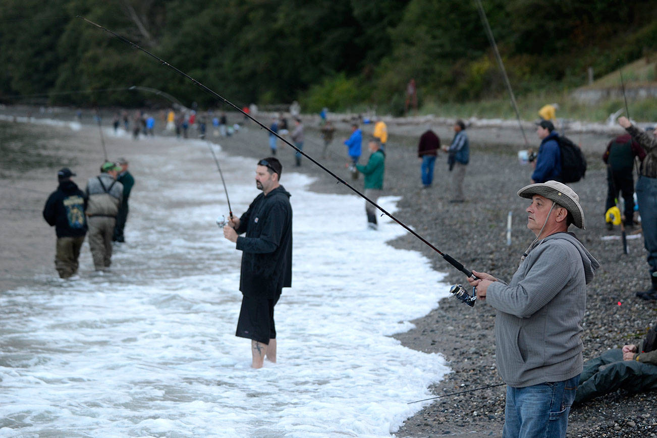 Opportunities to catch salmon improve slightly in 2017 around Whidbey but still grim