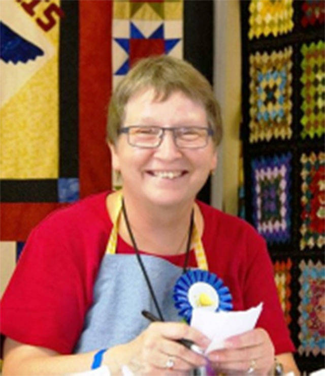 Contributed photo &mdash; Anita Smith will be honored this weekend with the Deer Lagoon Grange&rsquo;s Community Citizen Award during the organization&rsquo;s 90th anniversary celebration. Smith is involved in the Quilts for the Brave program for veterans and is the quilting superintendent for the Whidbey Island Fair.