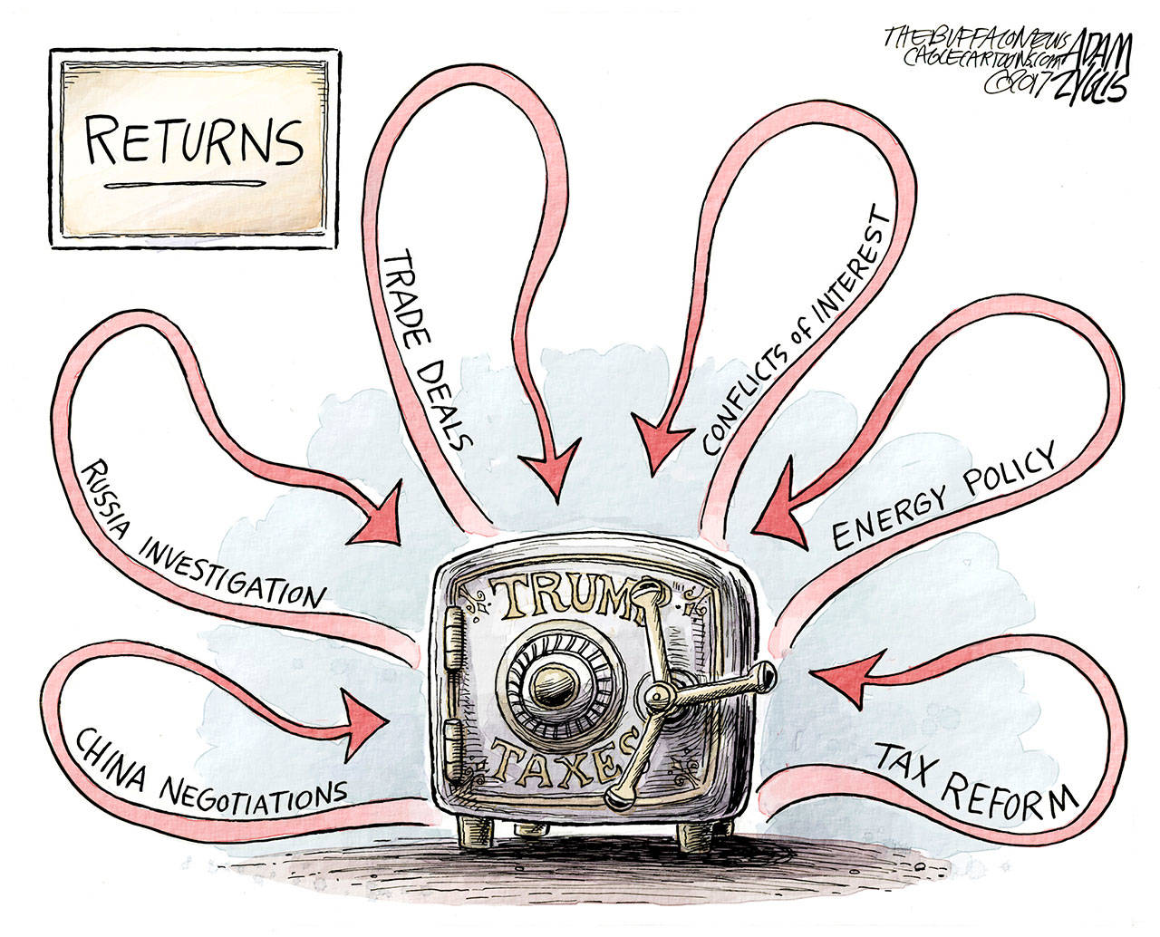 Today’s cartoon for Monday, April 24, 2017