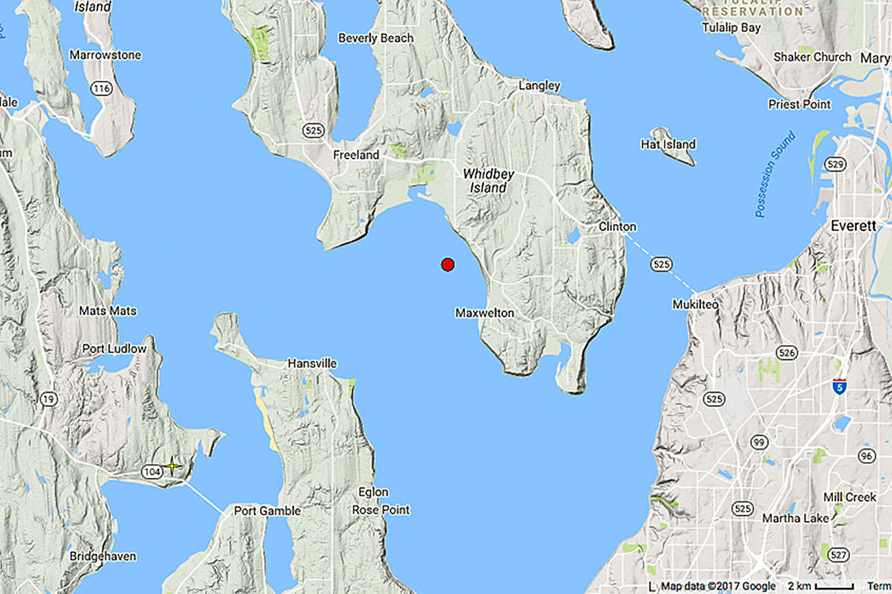 Useless Bay earthquake sounded like ‘sonic boom’ to some, went unnoticed by others