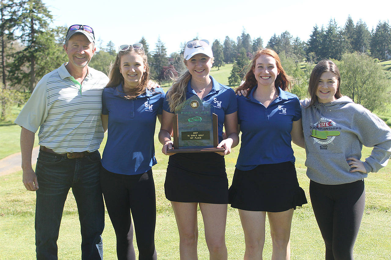 South Whidbey girls golf accomplishes the ‘ultimate,’ wins state championship