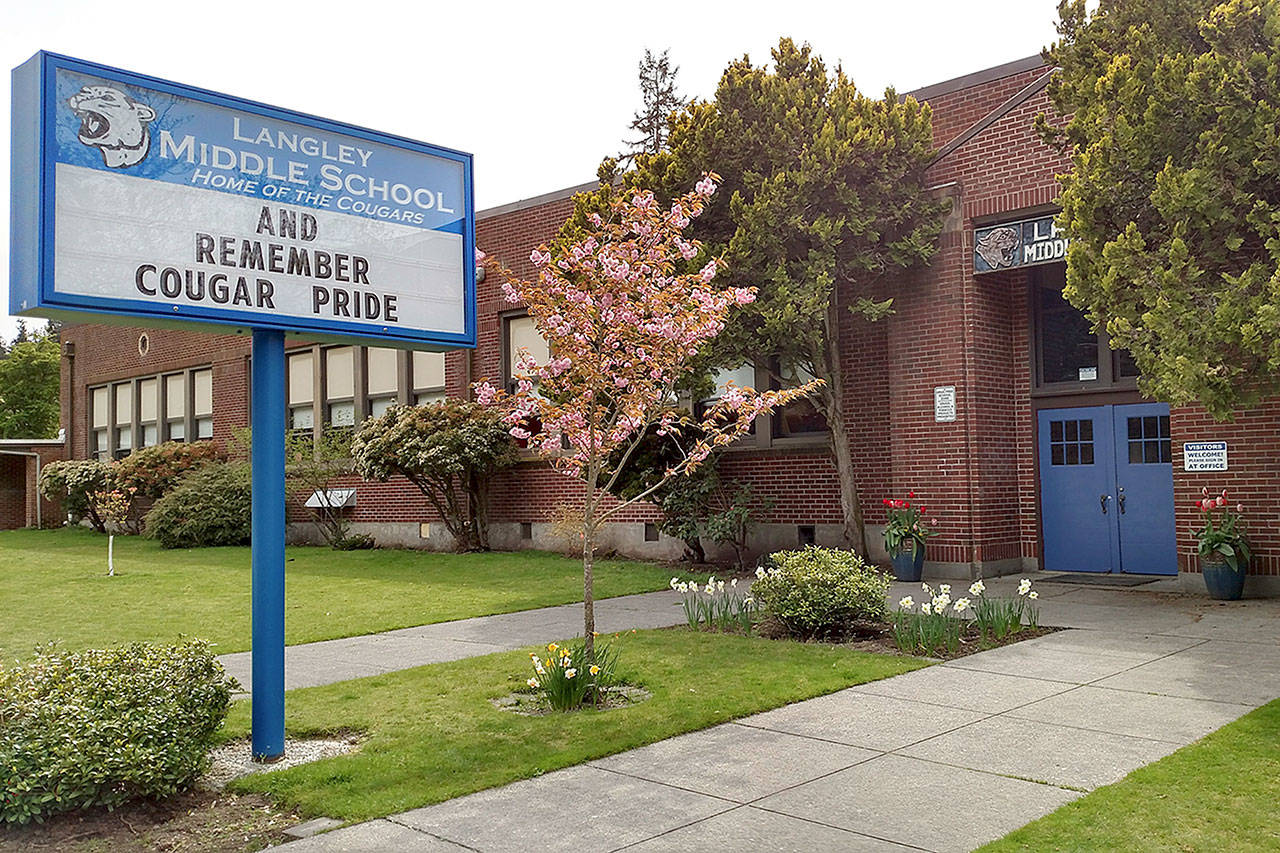 Debbie Daumen photo                                 A farewell event for Langley Middle School is from 4-6 p.m. on Friday, June 2.