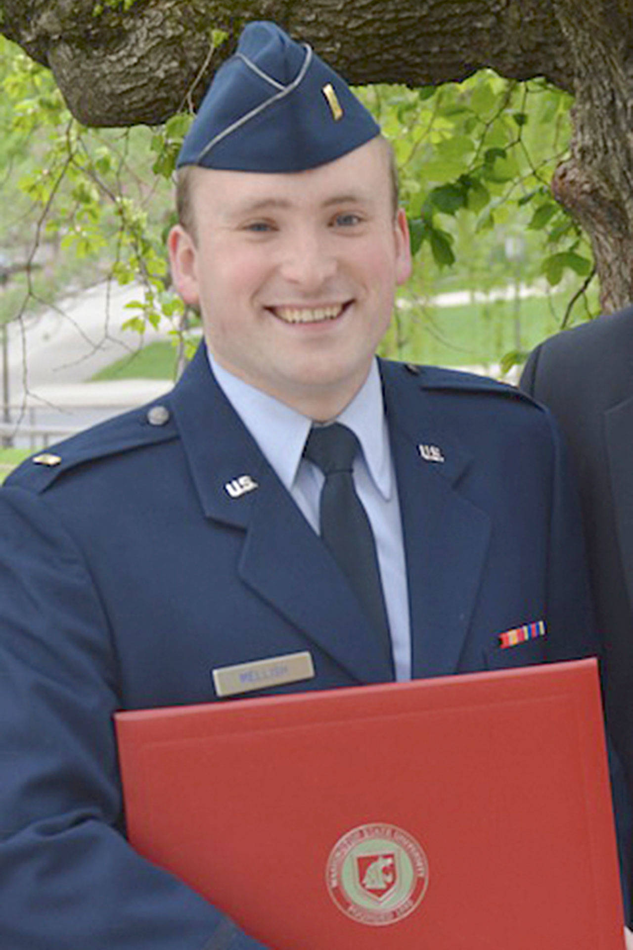 Contributed photo Robert “Will” Mellish was recently commissioned as second lieutenant in the Air Force.