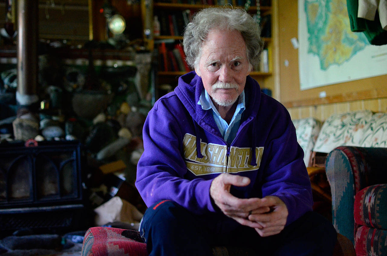 Justin Burnett/The Record &mdash; Thom Gunn, a longtime Greenbank and Seattle resident, is running for Seattle mayor.