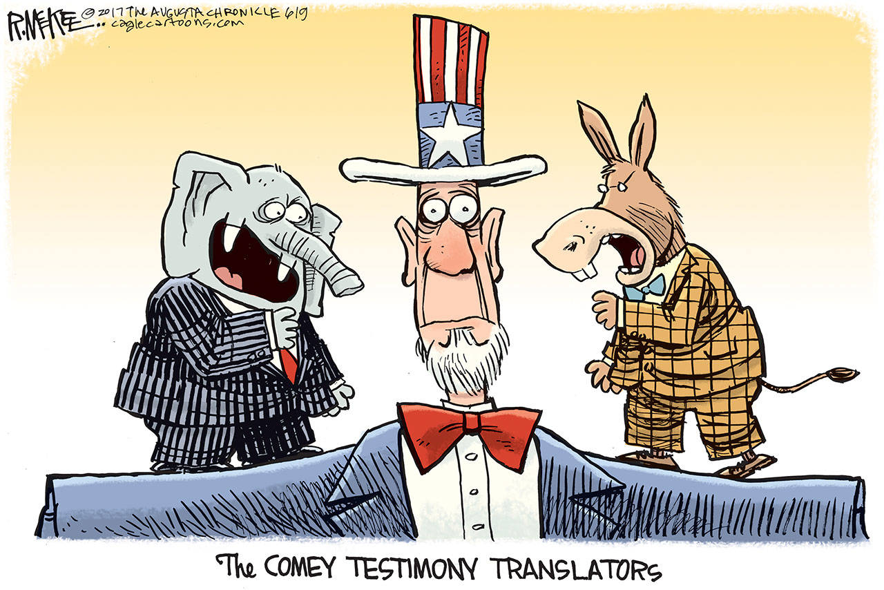 Today’s cartoon for Saturday, June 10, 2017