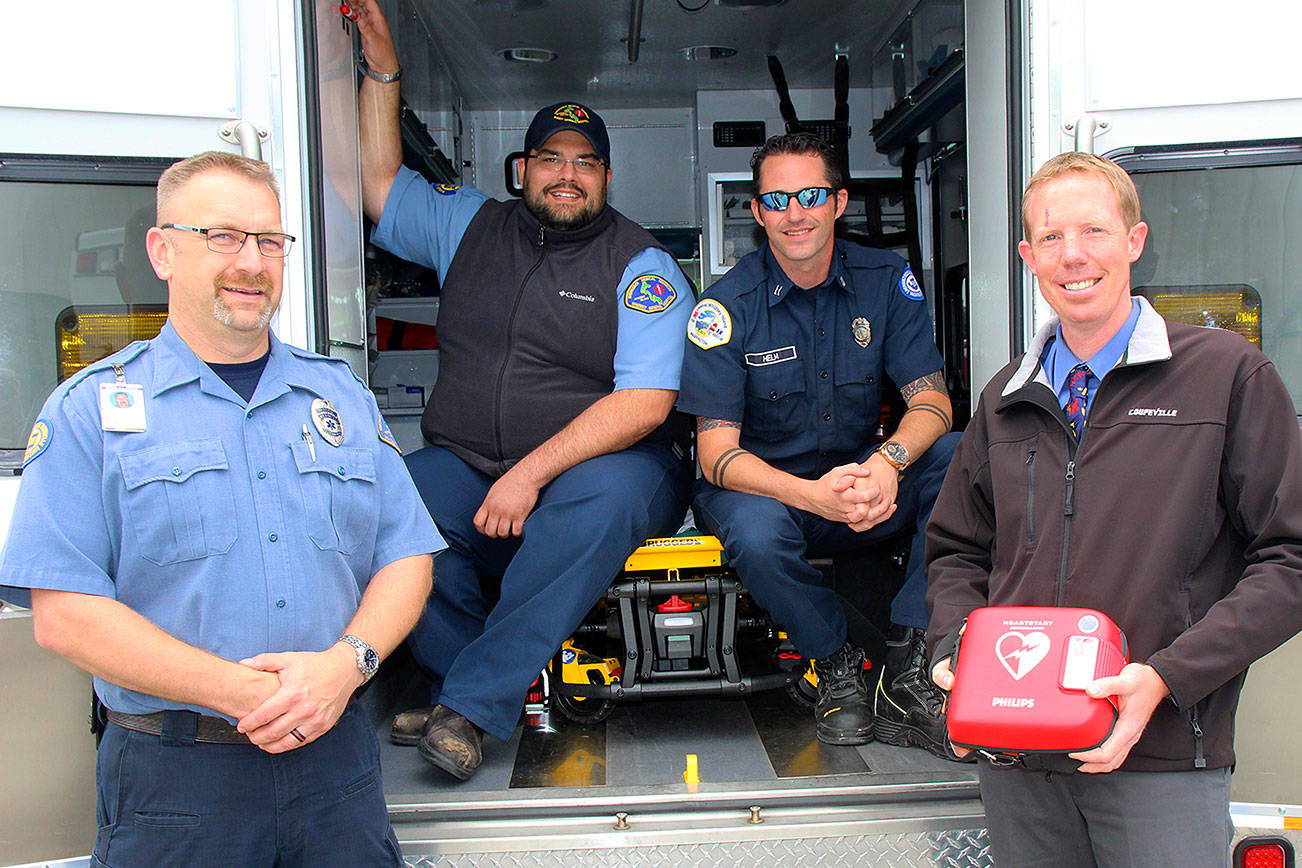 Saving a life is an island-wide effort in Coupeville