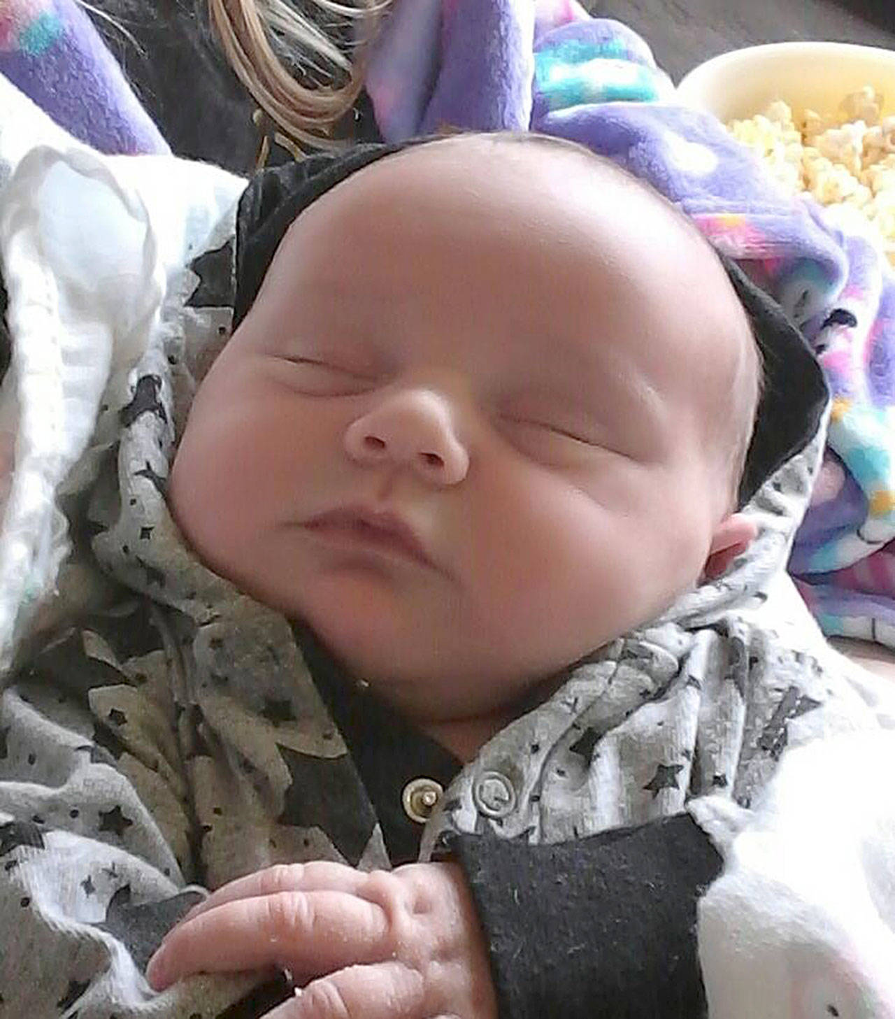 Contributed photo &mdash; Walynn Belle Mathis was born on June 2 to parents Andrew Mathis and Shannon (Brown) Mathis of Freeland.