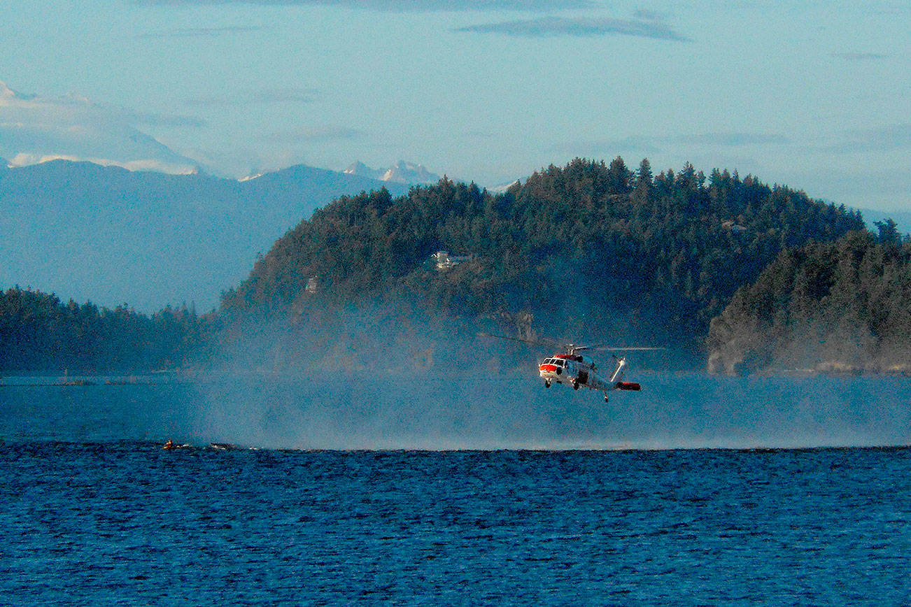 NAS Whidbey SAR team rescues kayaker in Dugualla Bay