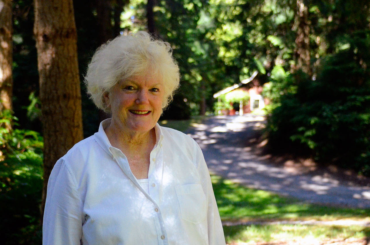 Justin Burnett/The Record &mdash; Pam Kniseley poses for a photo outside her home. She is July&rsquo;s Hometown Hero.