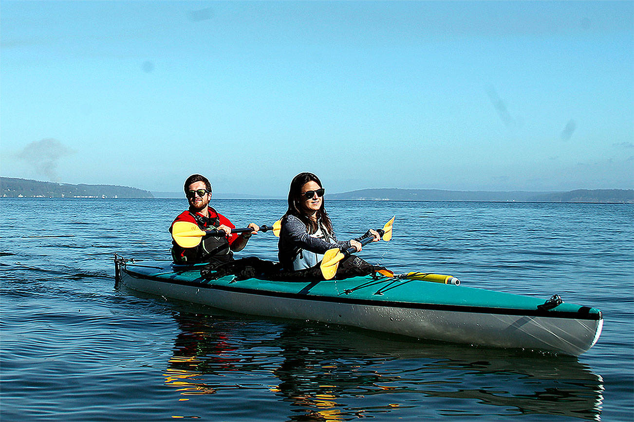 Whidbey kayak camp is a course in basics and fun