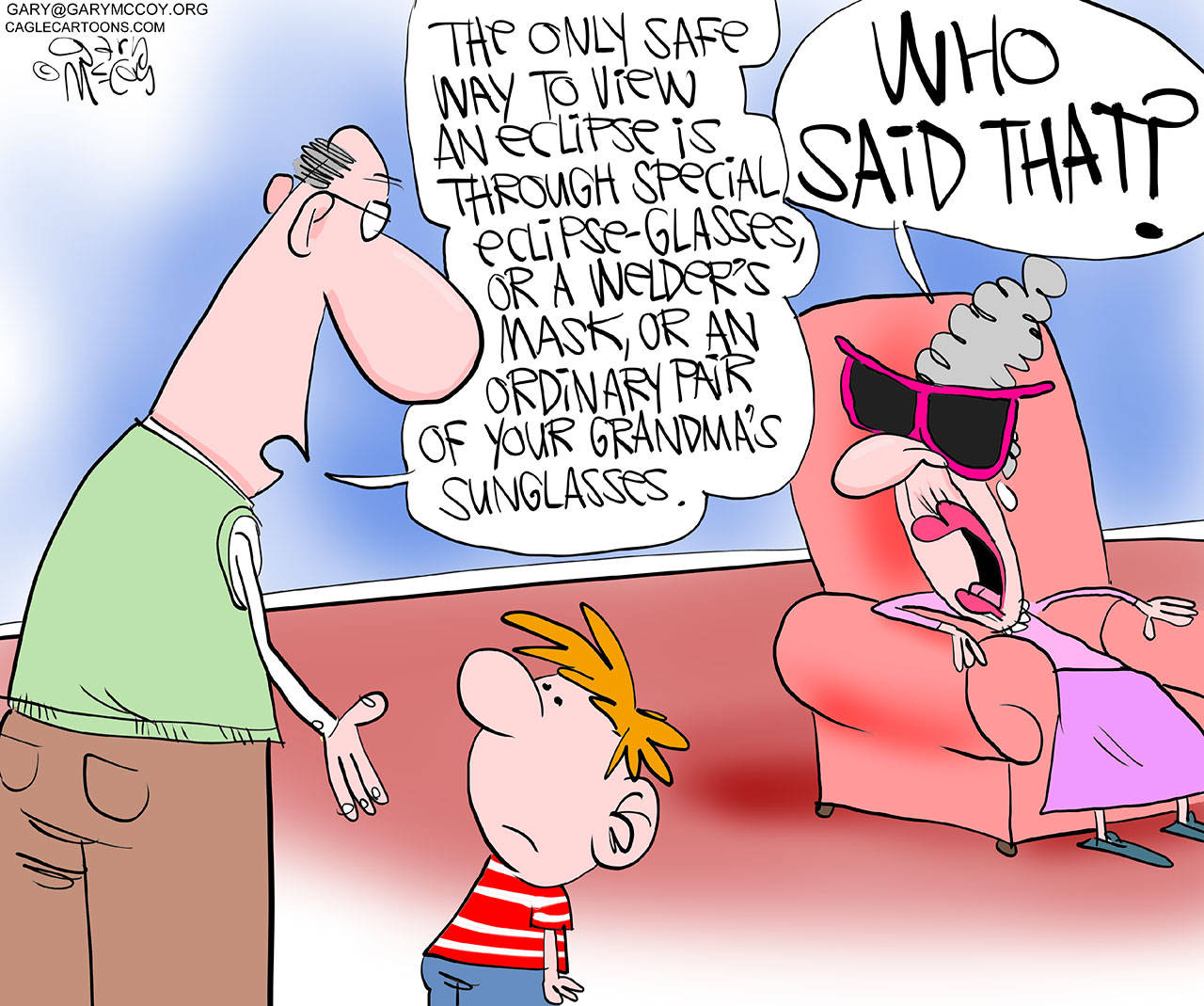 Today’s cartoon for Saturday, Aug. 19, 2017