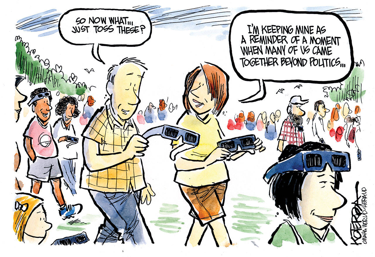 Today’s cartoon for Wednesday, Aug. 23, 2017