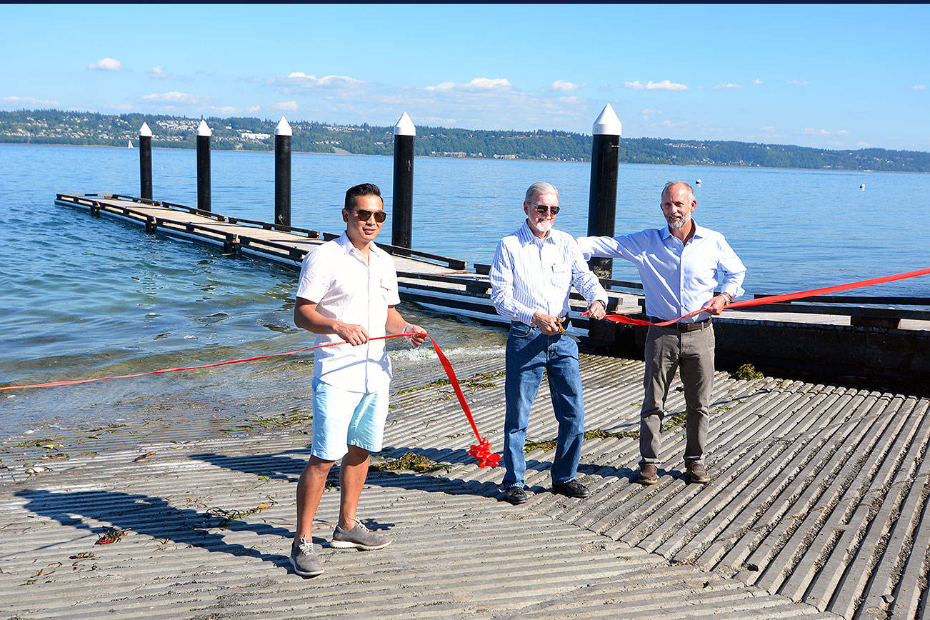 Possession Beach boat ramp officially opens with ribbon cutting