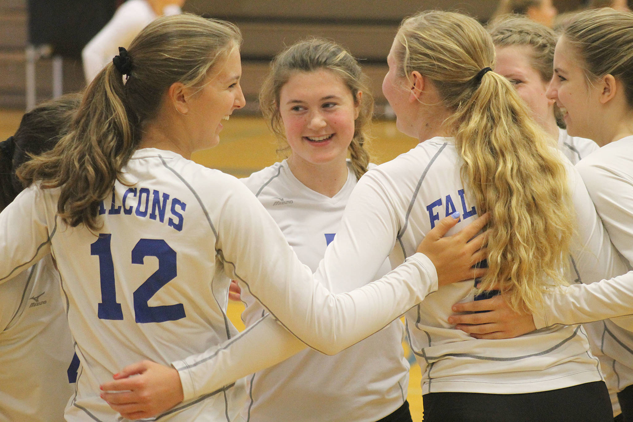Falcons volleyball continues dominance of home invitational