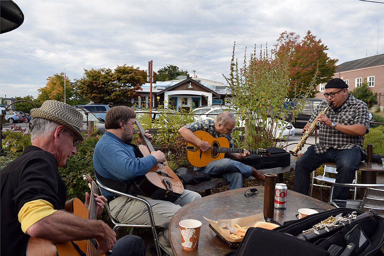 Gypsy jazz takes over the Village by the Sea