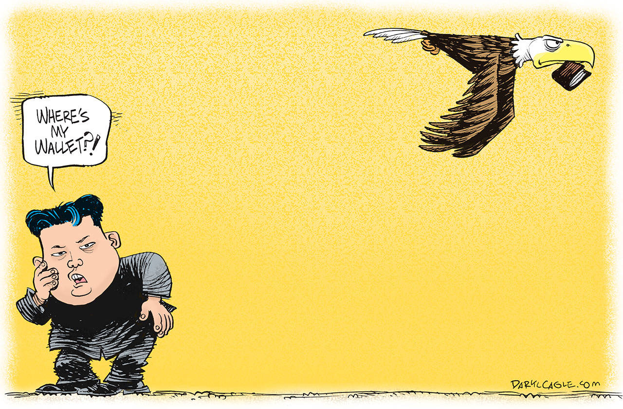 Today’s cartoon is for Monday, Sept. 25, 2017