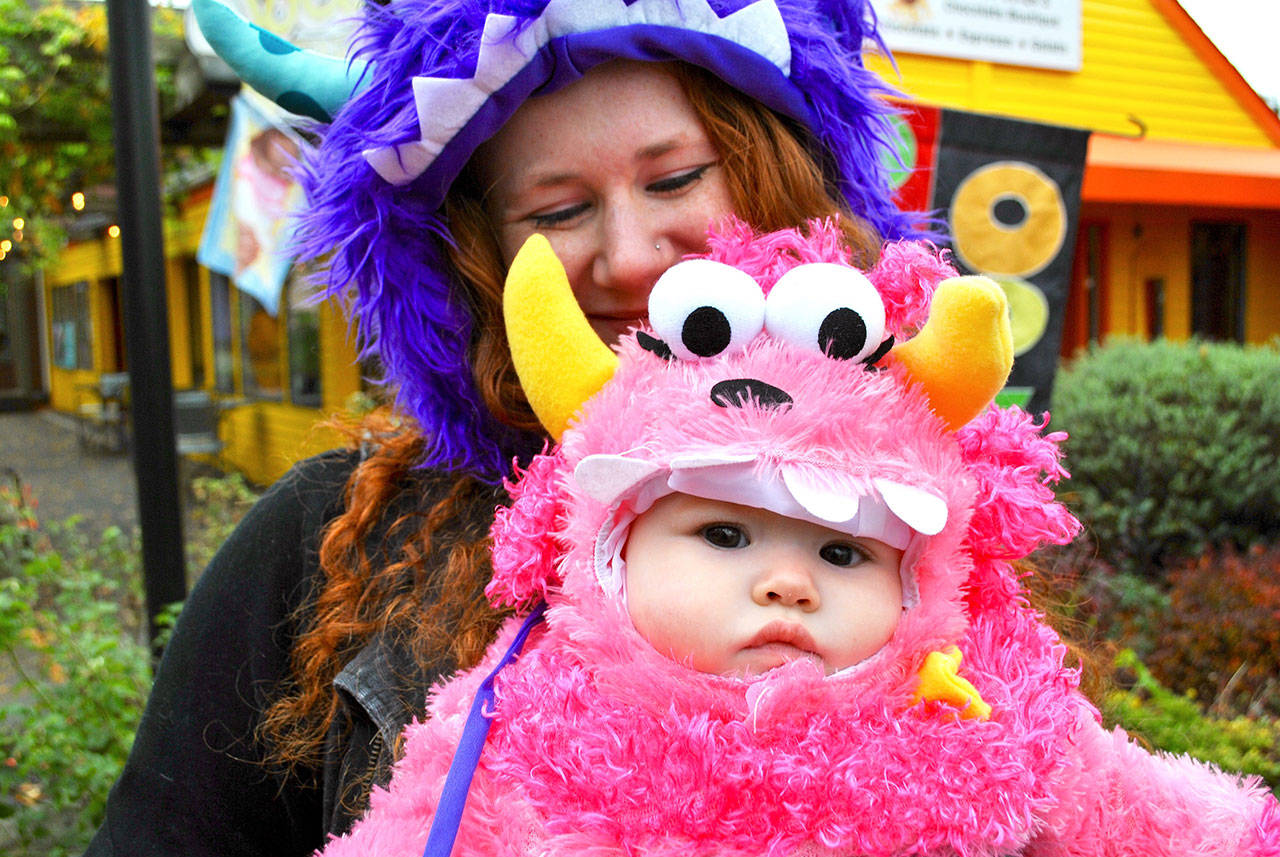 Lorinda Kay photo — Langley is taken over by costumed families during Spooktacular Langley, which kicks off at 2:30 p.m. on Halloween day.