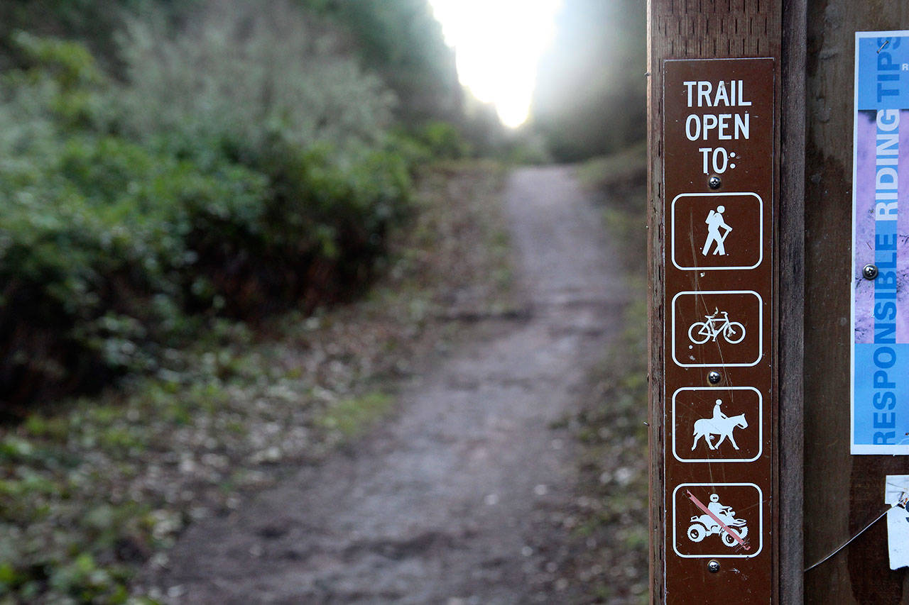 Laura Guido/Whidbey News Group                                The Kettles trails were acquired by Island County in 1996 using funds from the conservation futures program. The county is now accepting applications for the 2018 award cycle, but a low fund balance may limit the acceptance of new projects.