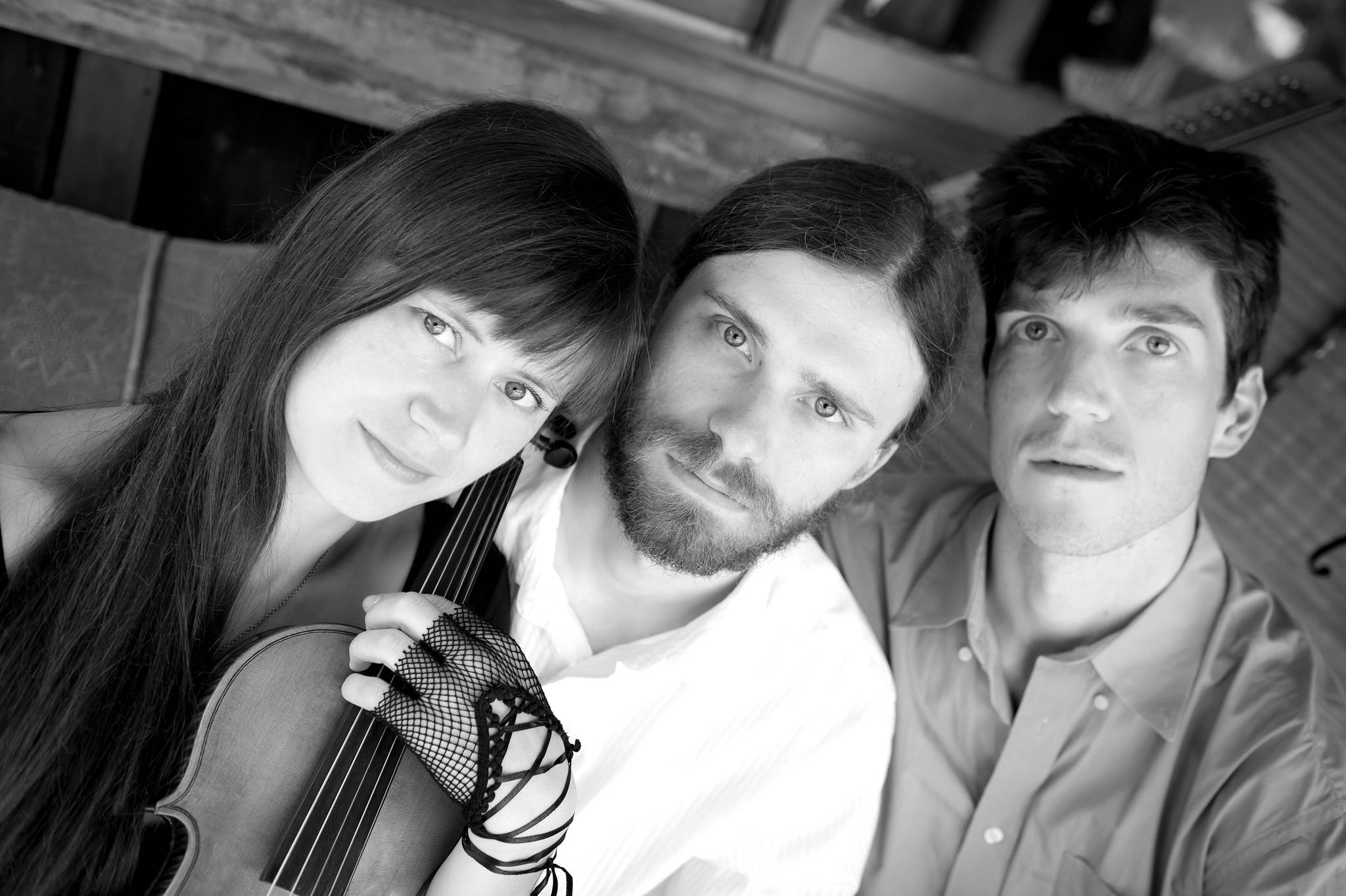 Photo provided                                The Bee Eaters perform 6:30 p.m. Sunday at Dancing Fish Vineyards in Freeland. The acoustic concert features many other string musicians.