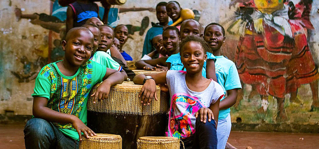 The Ugandan youth group, “Dance of Hope,” will be visiting and performing with South Whidbey High School students in early March. A welcoming ceremony, potluck and celebration is planned 5:30-8:30 p.m., March 1, at the Langley NW Language and Cultural Center. Photo provided