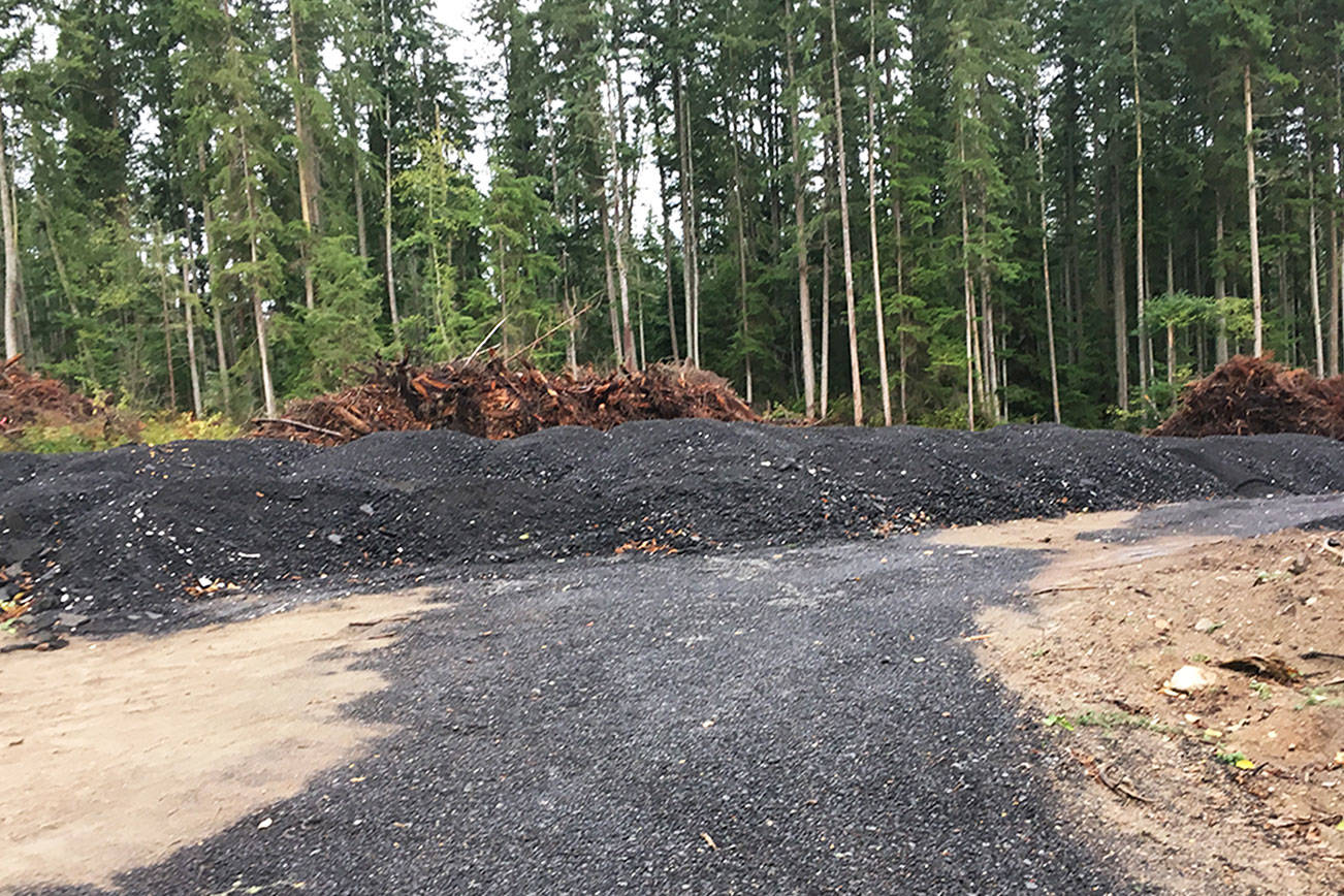 WEAN digs into asphalt mounds