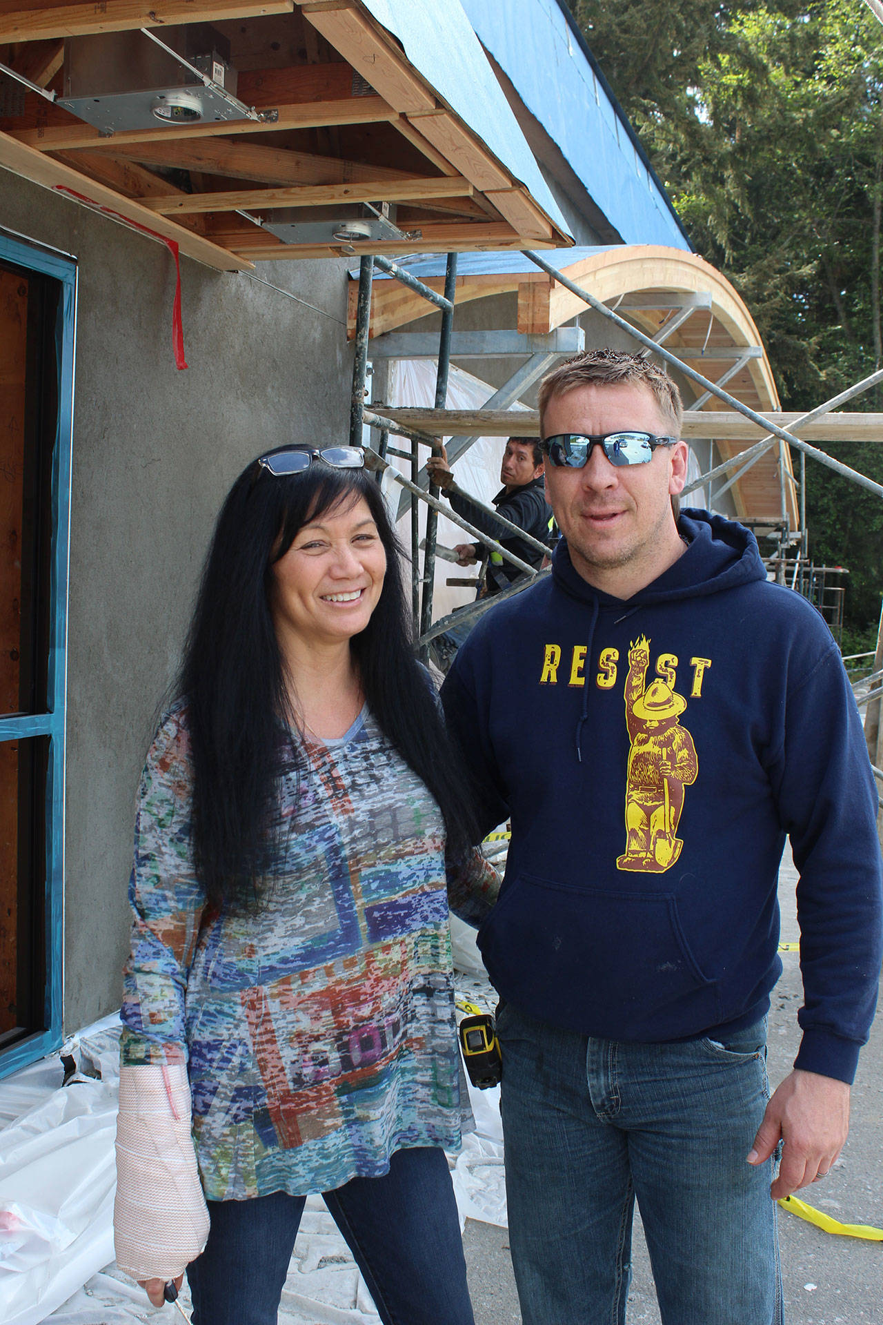 It’s an arch but it’s not golden South Whidbey Record