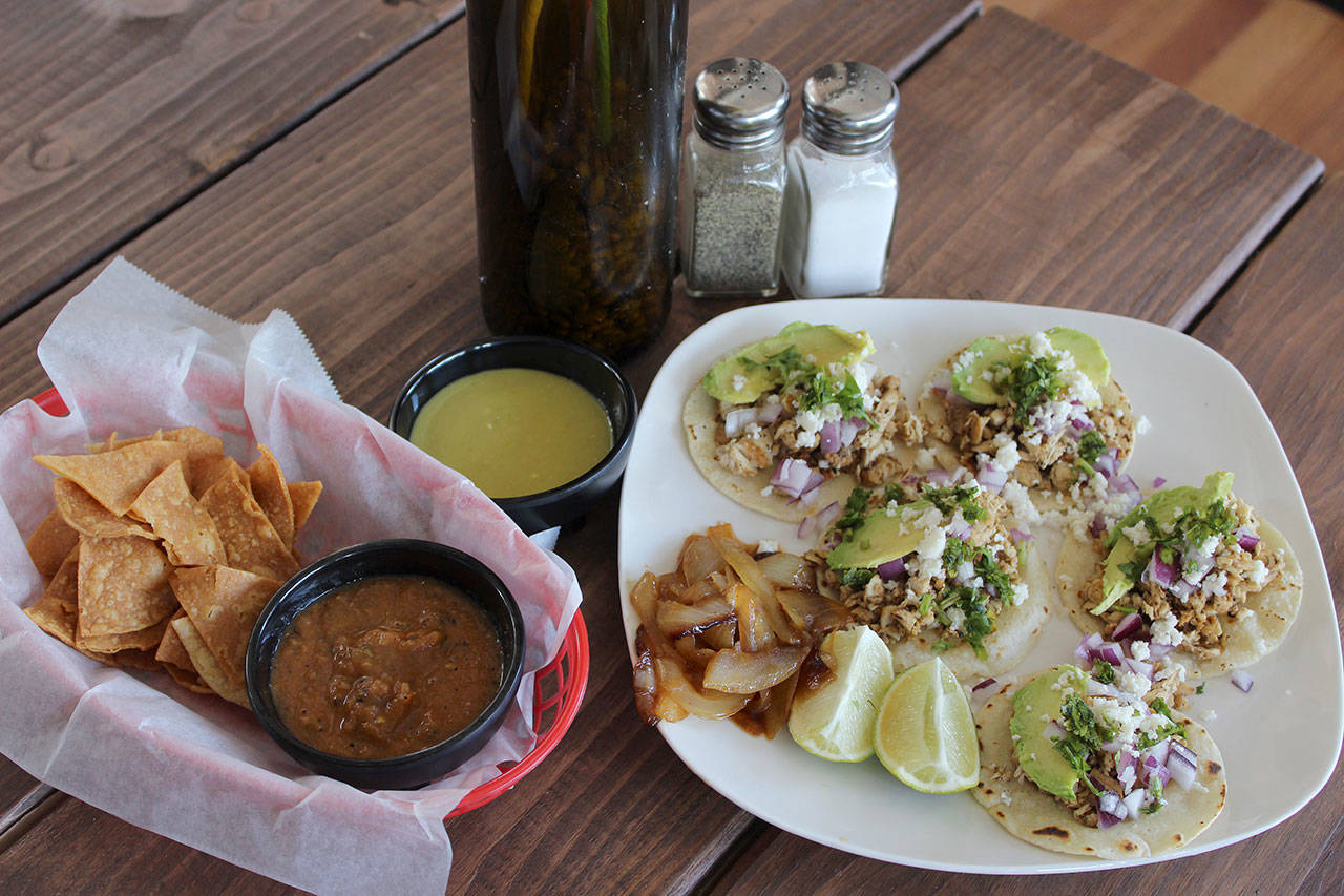 Molka Xete, a new restaurant in Greenbank, specializes in street-style tacos that cost $10 for a plate of five. They make all the food from scratch, including sauces, tacos, tortillas and chips.