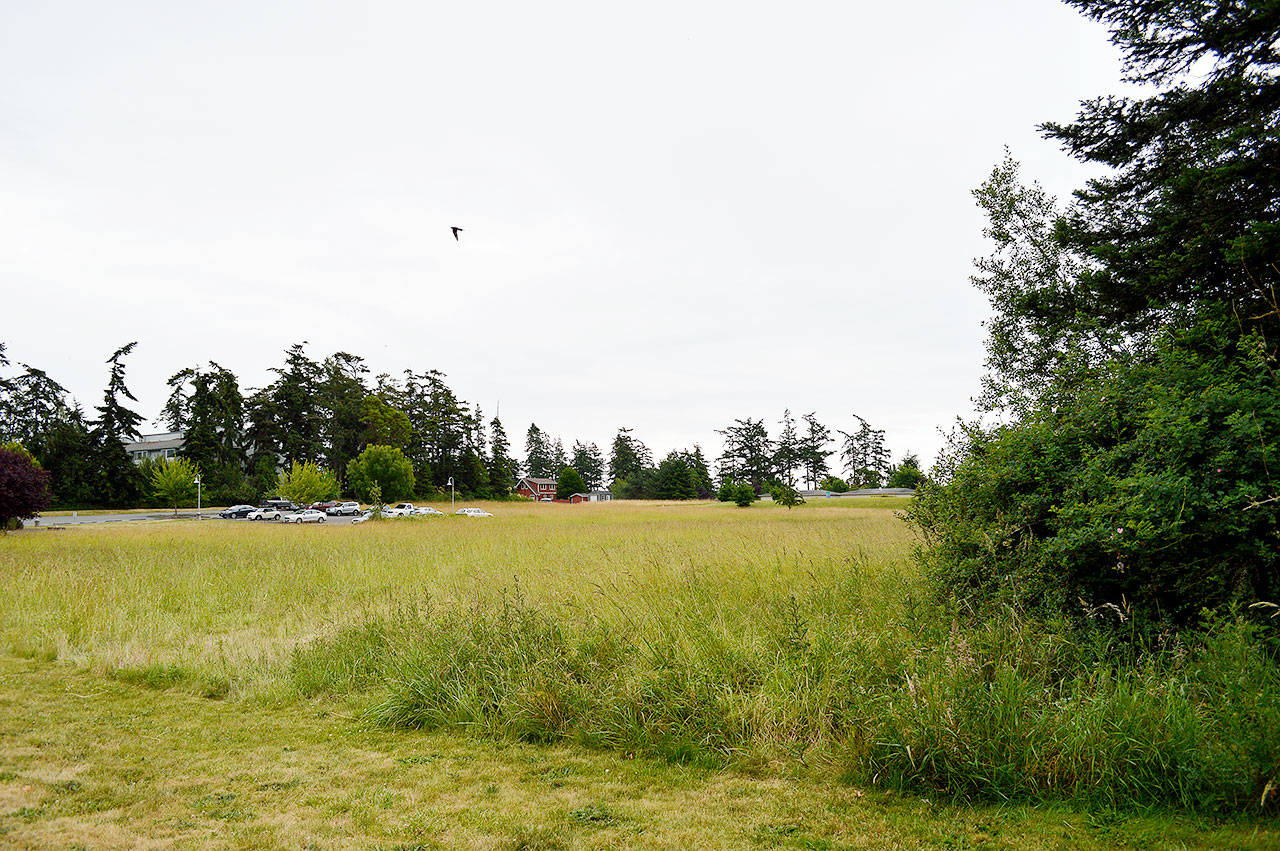 A new draft facilities master plan includes new department buildings on land recently purchased by the Island County. The plan is still in its early stages and designs for the new buildings likely won’t be made until next year. Photo by Laura Guido/Whidbey News-Times