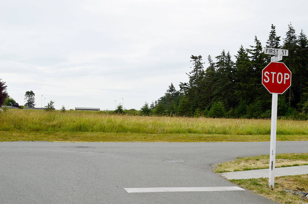 A new draft facilities master plan includes new department buildings on land recently purchased by the Island County. The plan is still in its early stages and designs for the new buildings likely wont be made until next year. Photo by Laura Guido/Whidbey News-Times