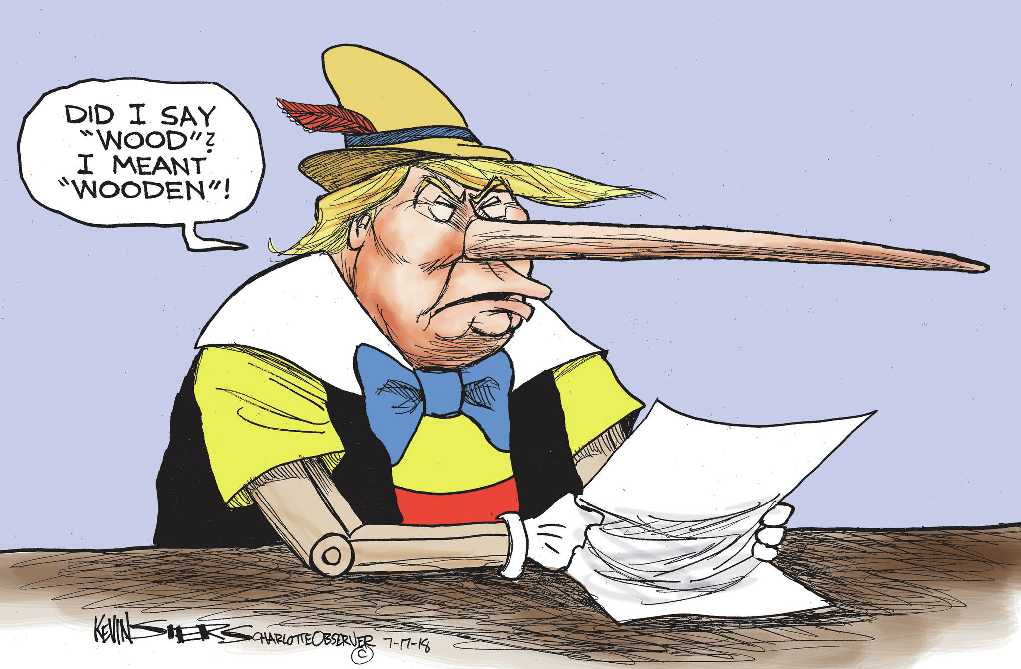 Cartoon for July 21, 2018