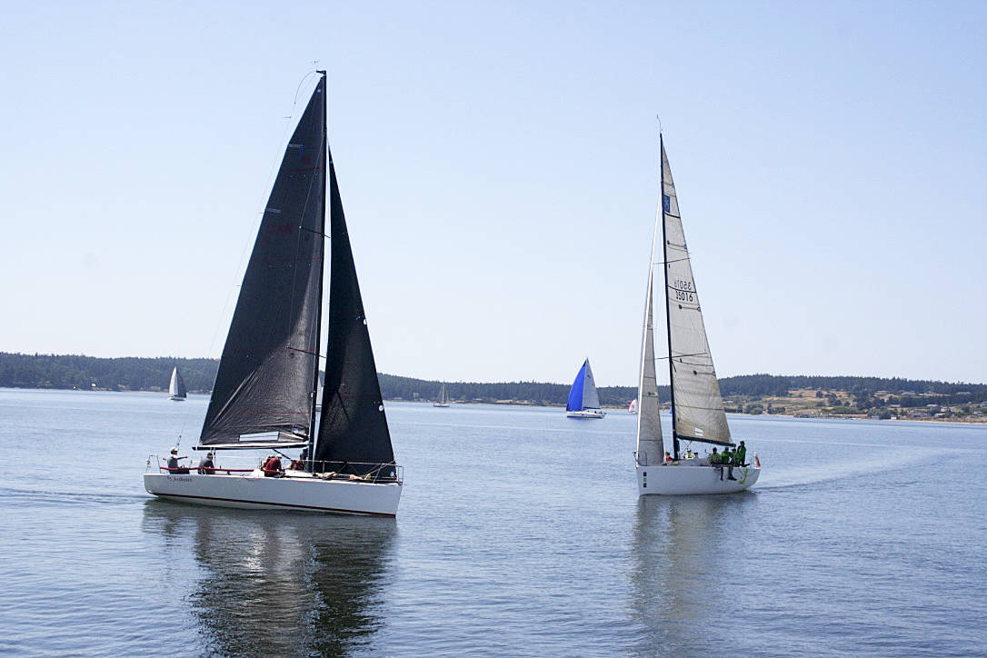 Racing this summer began at noon Thursday, July 19. This year, over 60 boats participated in the Whidbey Island Race Week.