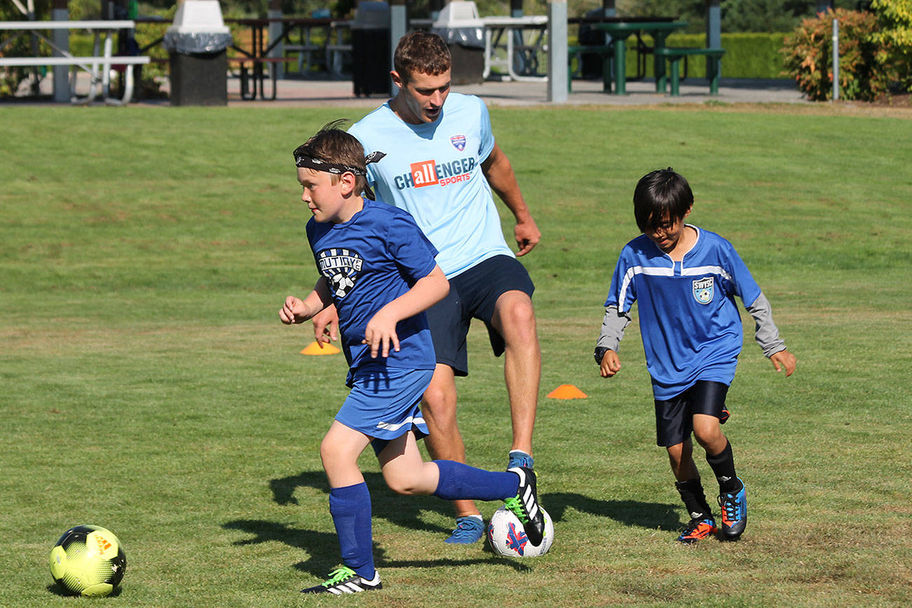 European coaches lead South Whidbey soccer camp