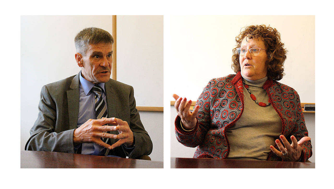 Commissioner candidates tout leadership styles South Whidbey Record