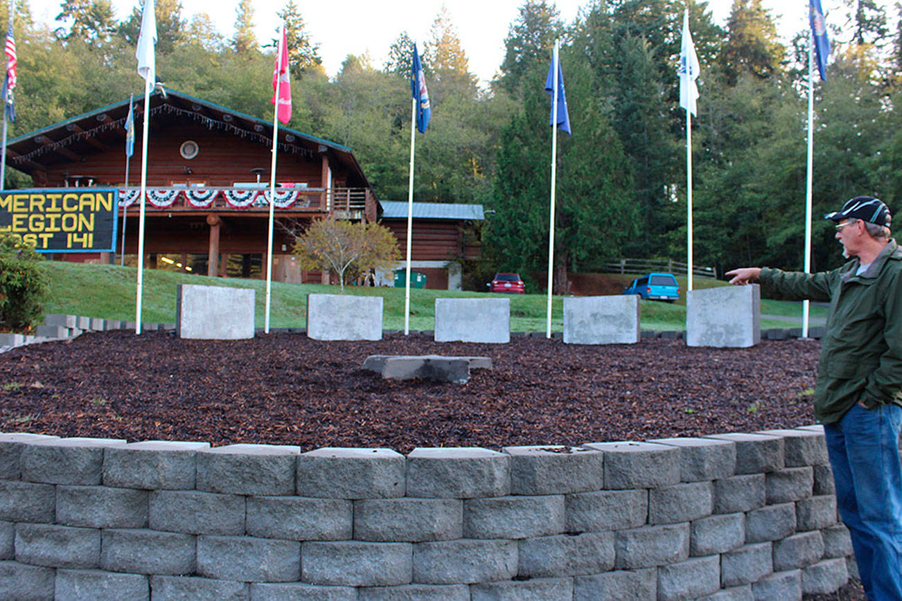 Whidbey war memorial created at American Legion post