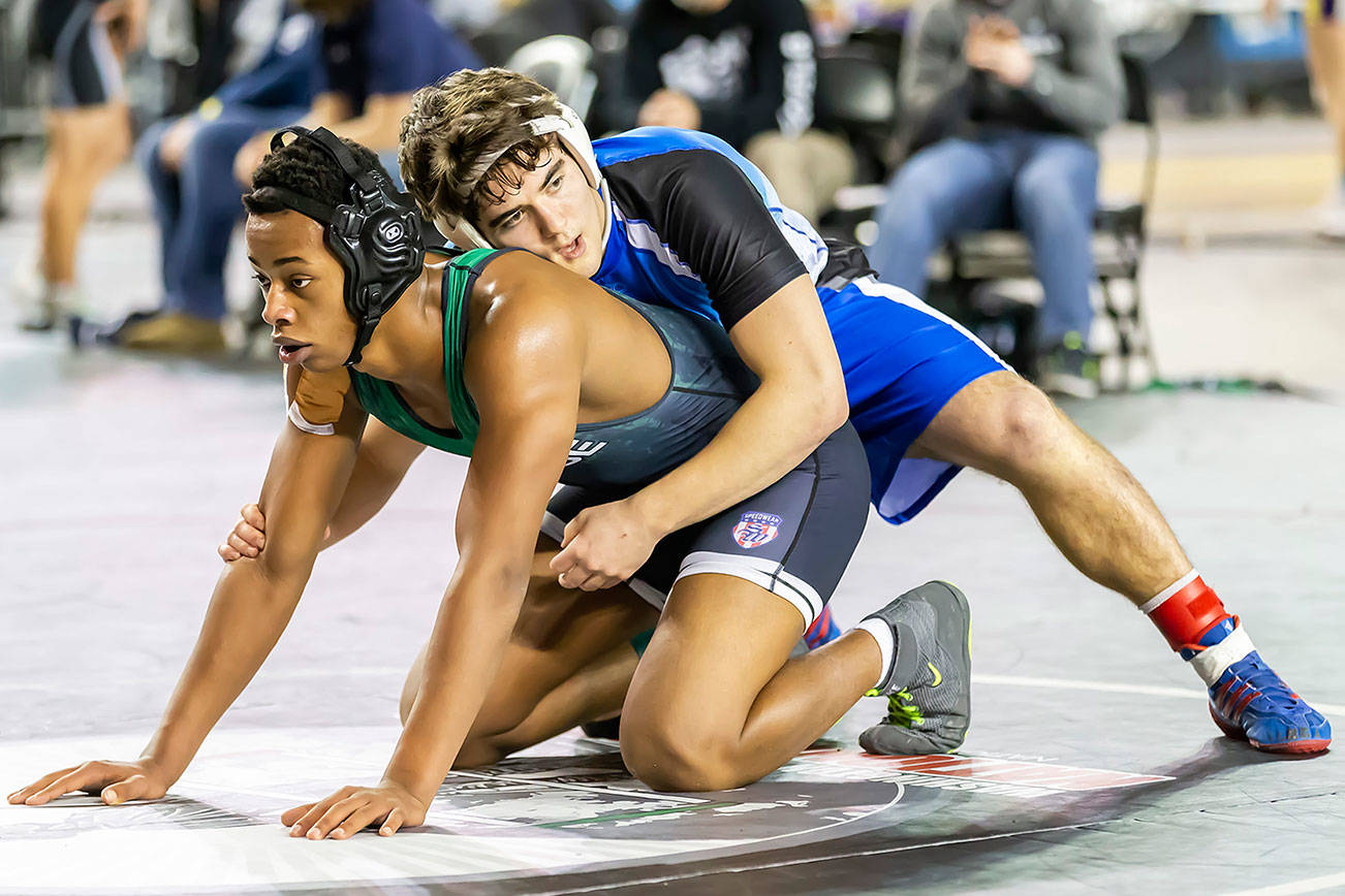 Photos: Falcons compete at state / Wrestling