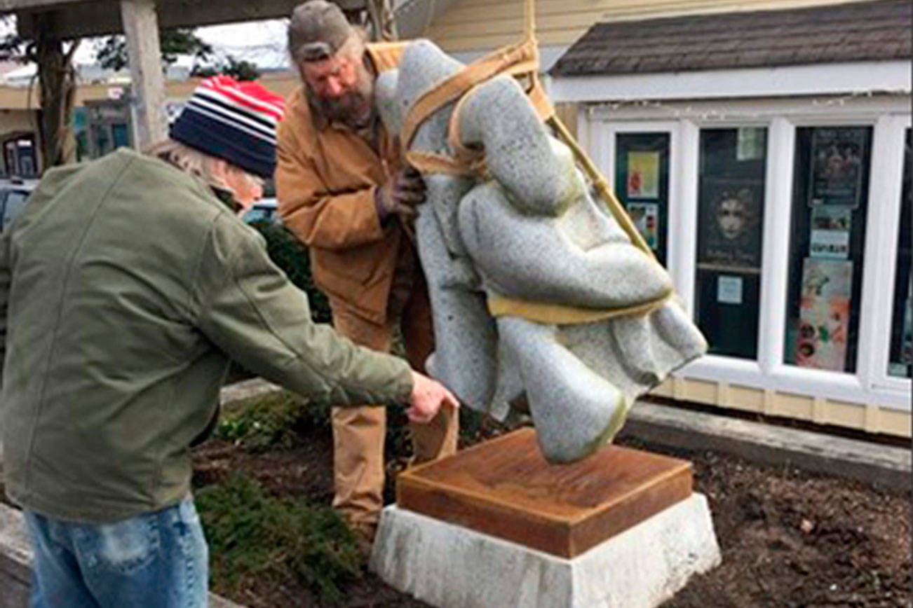 Langley visitors get a glimpse of Hank Nelson’s artistry