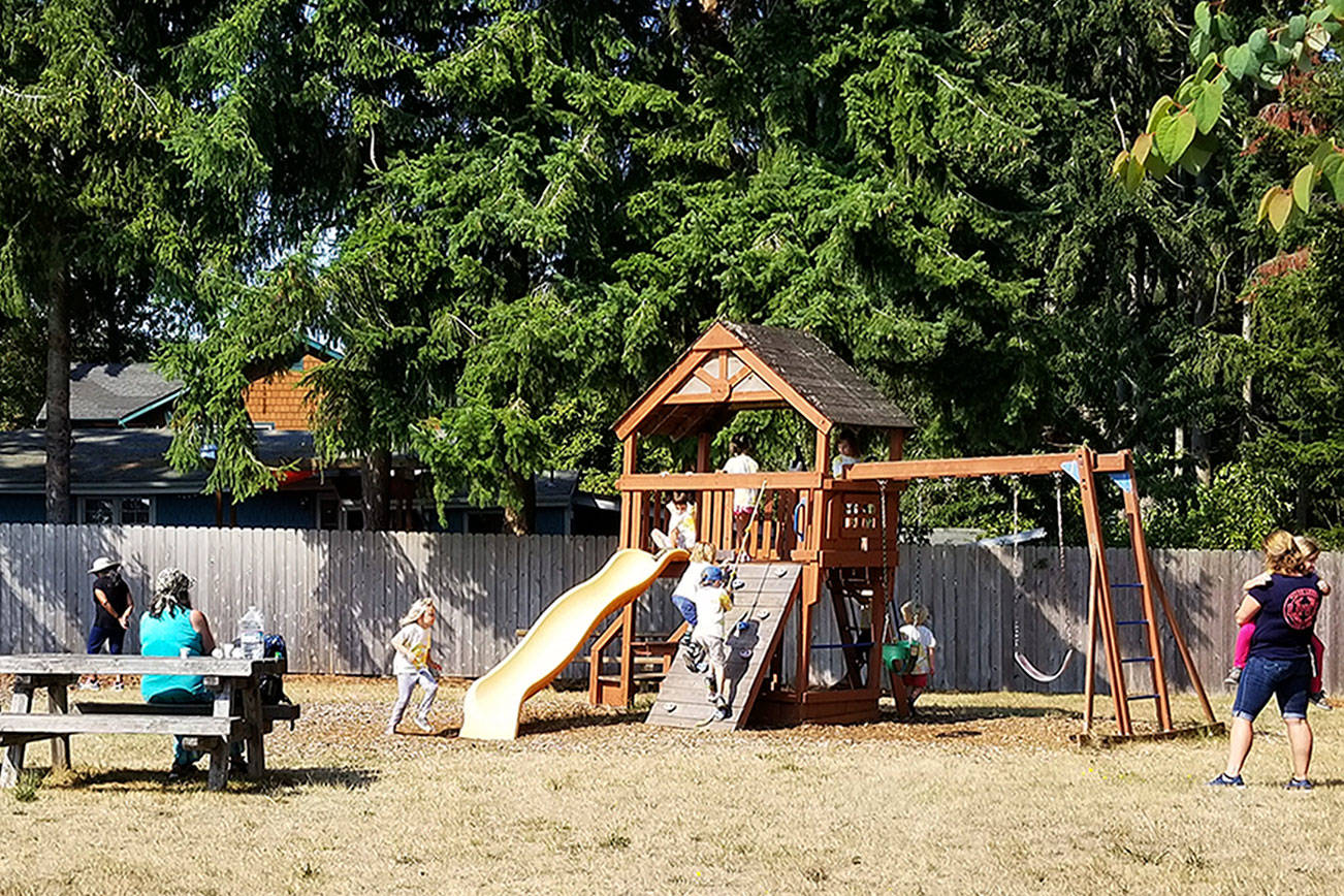 The city of Langley plans to replace well-loved playground equipment at Generation Park with a new structure that includes glide slides, spiral climber, horizontal loop ladder, spin cup, toddler swing and more. (Photo provided)