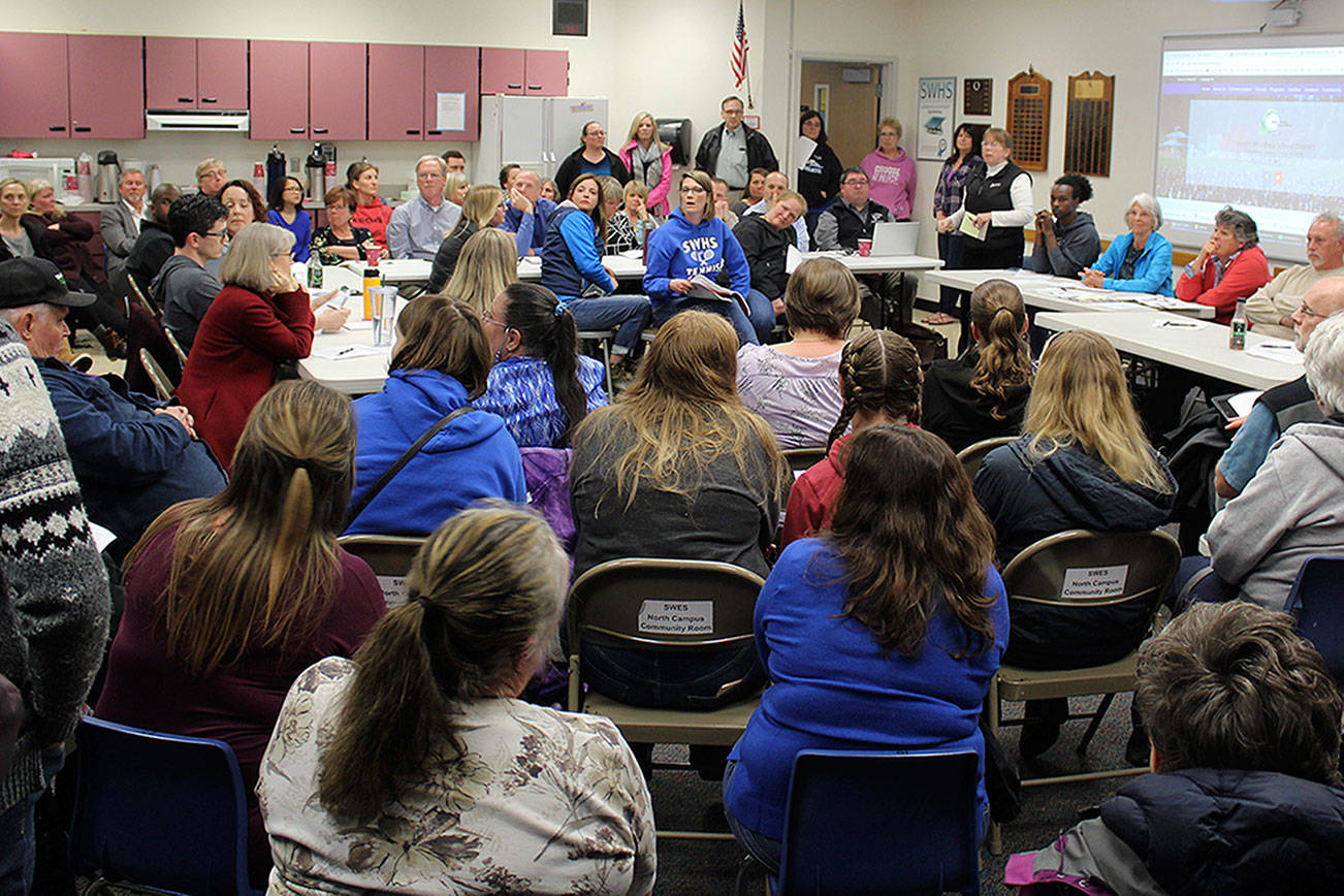 Parents lash out at South Whidbey school board with litany of complaints