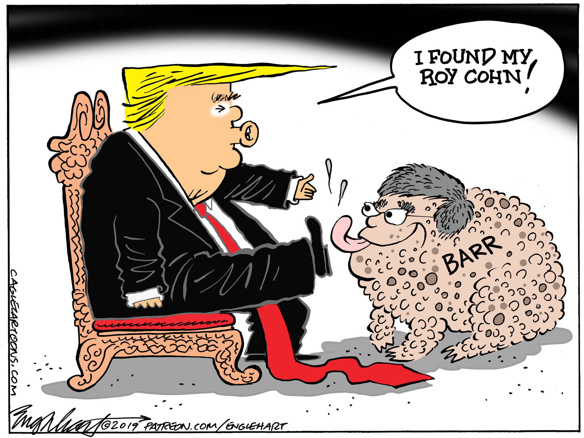 Cartoon for April 13, 2019