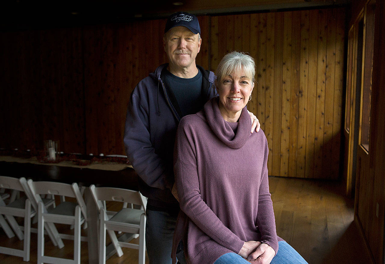 Carl and Rita Comfort own and operate Comforts of Whidbey in Langley. (Olivia Vanni/The Herald)