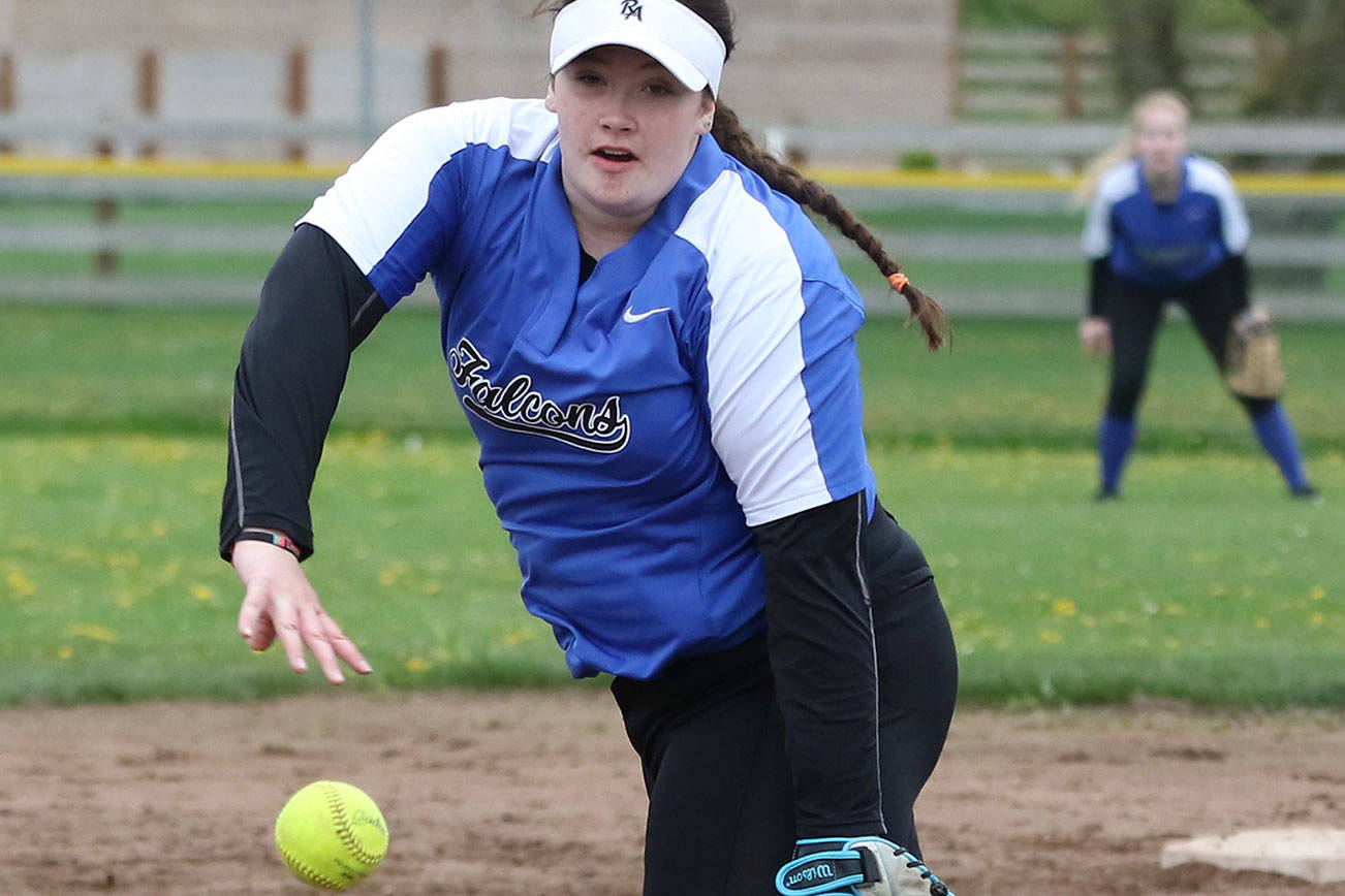 Falcons fall to Wolves / Softball